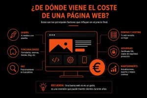 pecios de una pagina web en huelva