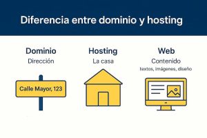 dominio vs hosting
